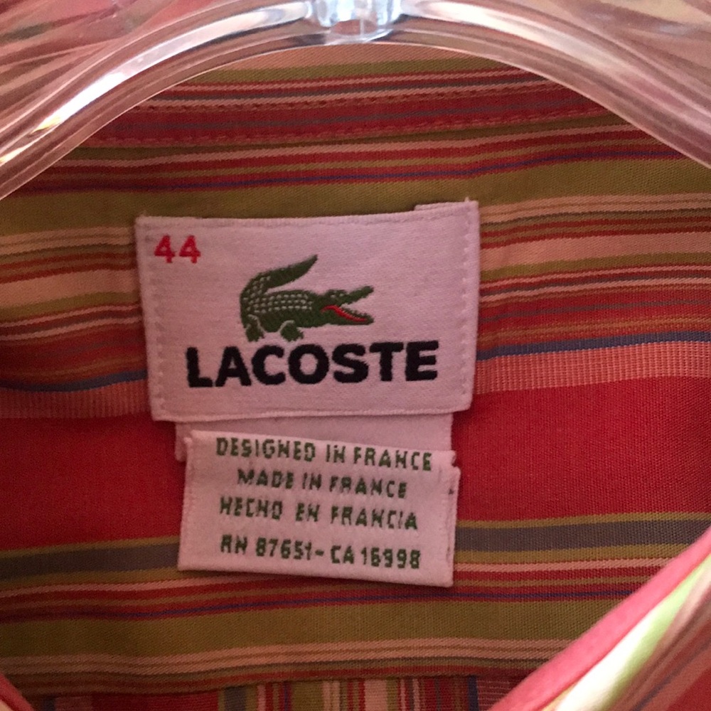 Lacoste Button Down - image 2